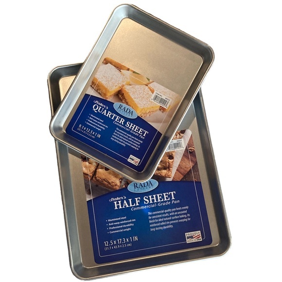 Rada Cutlery Kitchen Nip Rada Cutlery Made In Usa Half Sheet